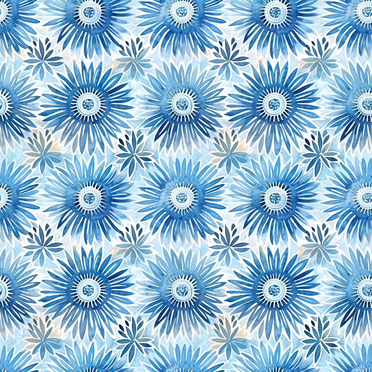 Blue Sun Batik Waterproof Oxford