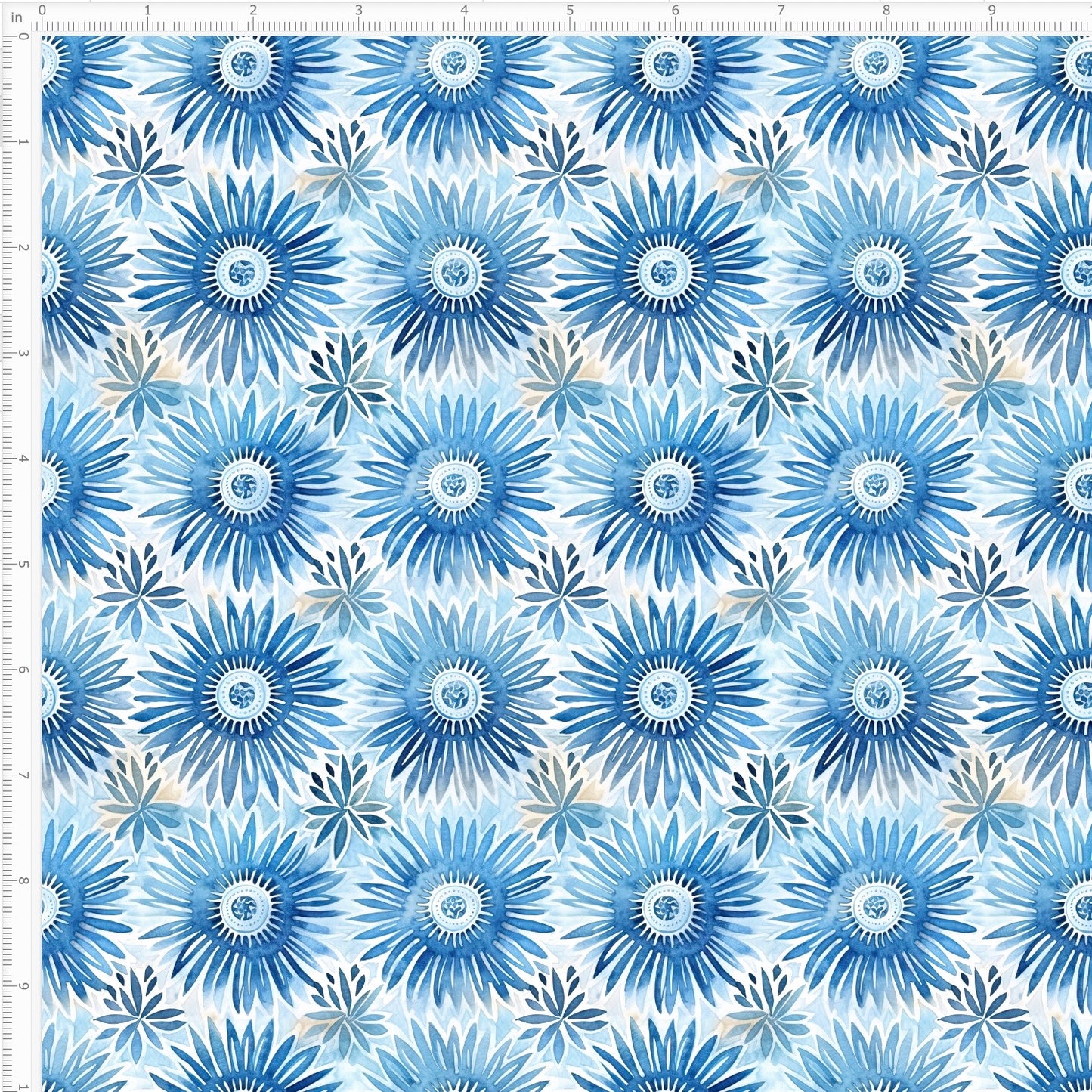 Blue Sun Batik Waterproof Oxford