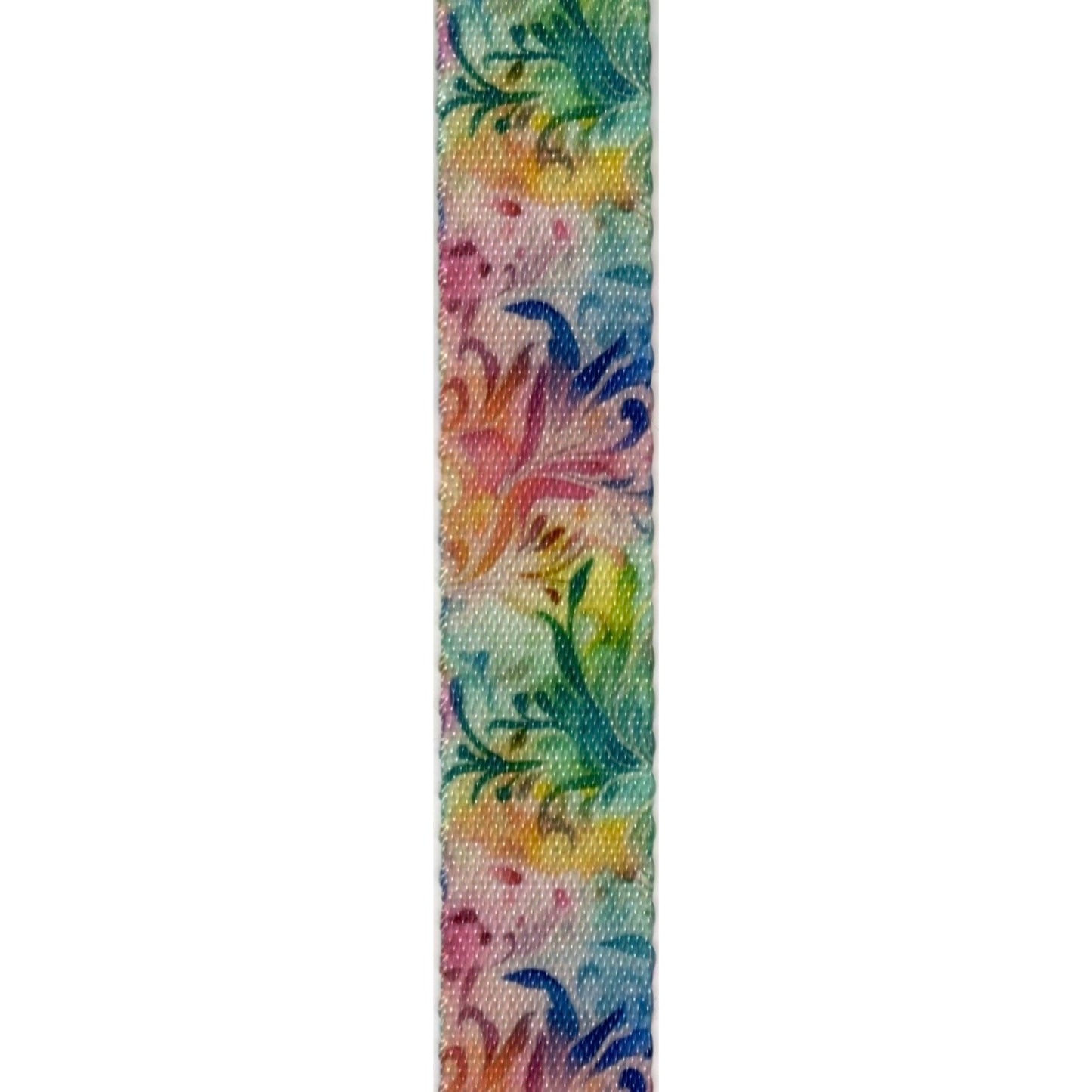 Flora in Watercolors 1" Webbing