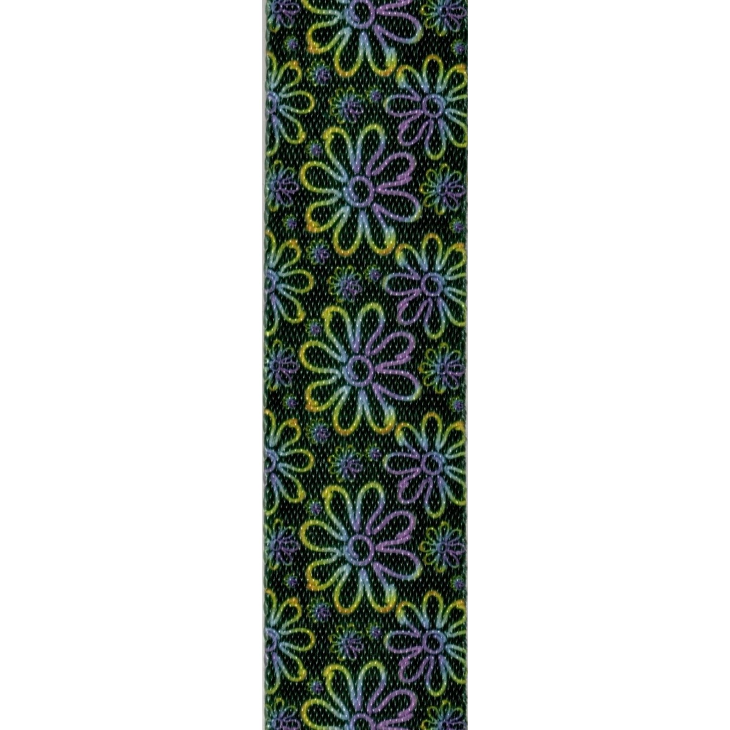 Neon Daisies 1.5" Webbing