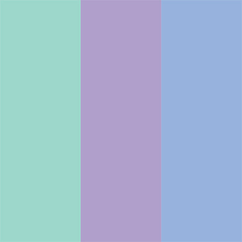 Breezy Pastels Solids Tri-Split Waterproof Oxford