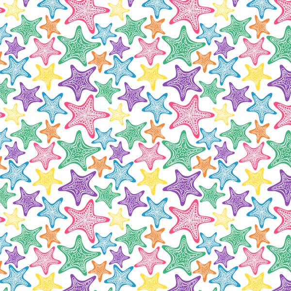 Starfish Parade Waterproof Oxford
