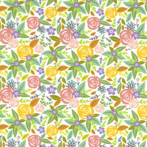 Rosies Light Suede - Scan of Fabric