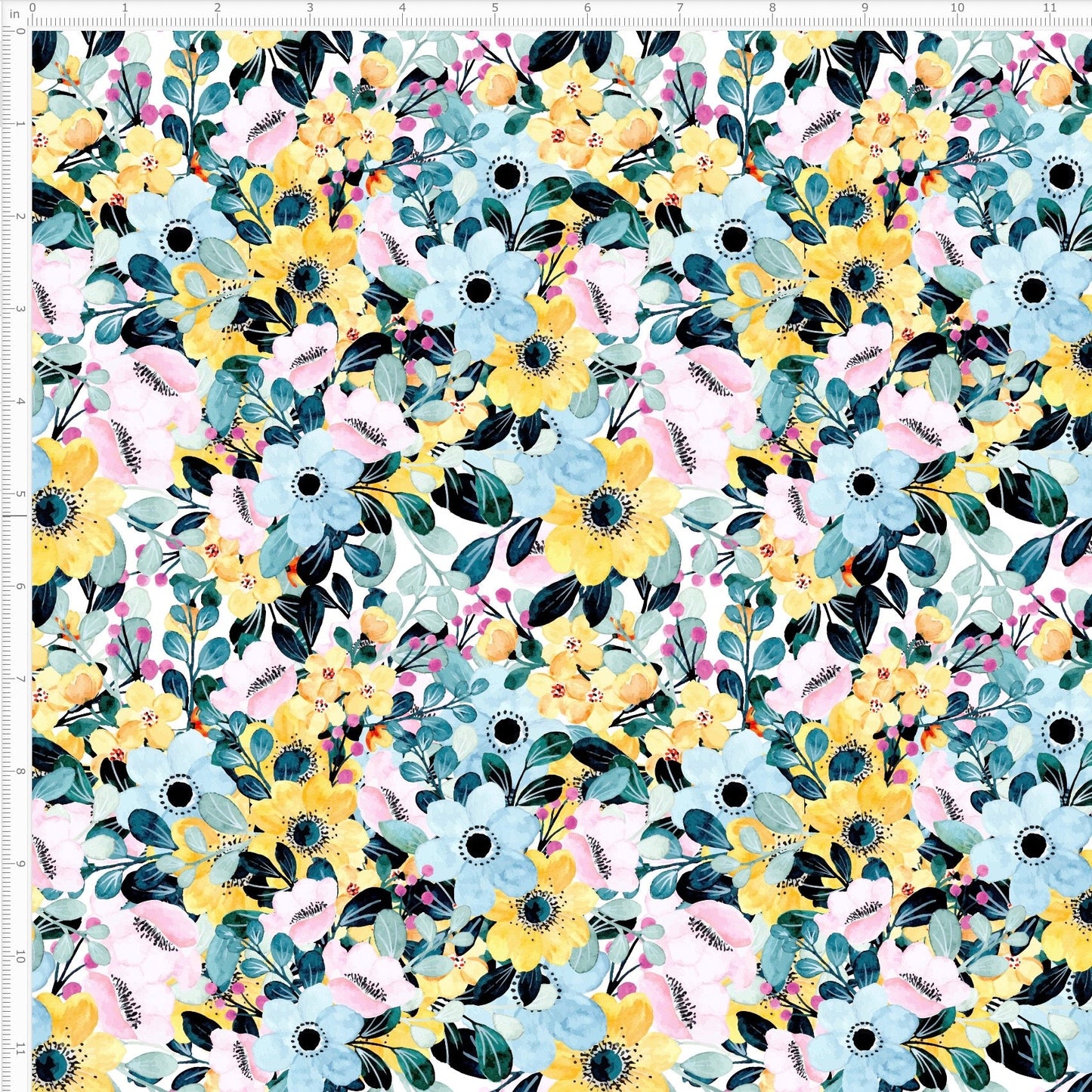 Pastel Petals Interlock