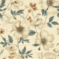 Dogwood Blossoms on Linen Waterproof Oxford