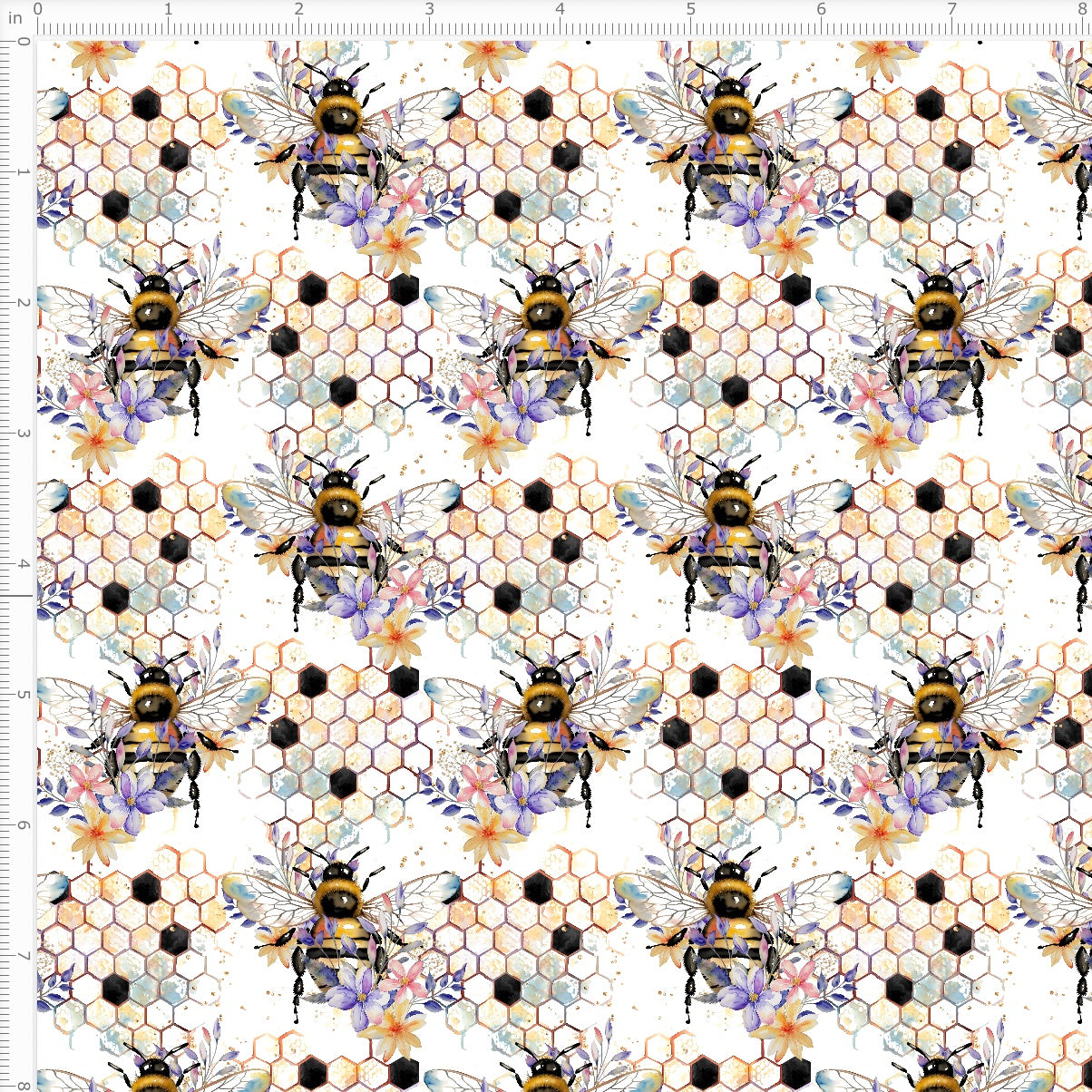 Bumblebees on White TPU