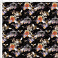 Bumblebees/Royal Bees/Honeycomb Waterproof Oxford