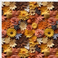 3D Autumn Collage Waterproof Oxford