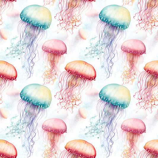 Joyful Jellyfish Waterproof Oxford