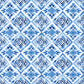 Blue Diamond Batik Interlock