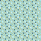 Sparkly Dots on Aqua Waterproof Oxford