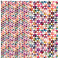 Multicolor Faceted Hex Printy! PUL