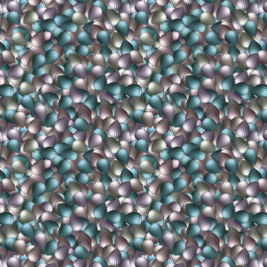 Shimmery Scallop Shells Velvet