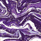 Marble in Amethyst with Gold Glitter Waterproof Oxford